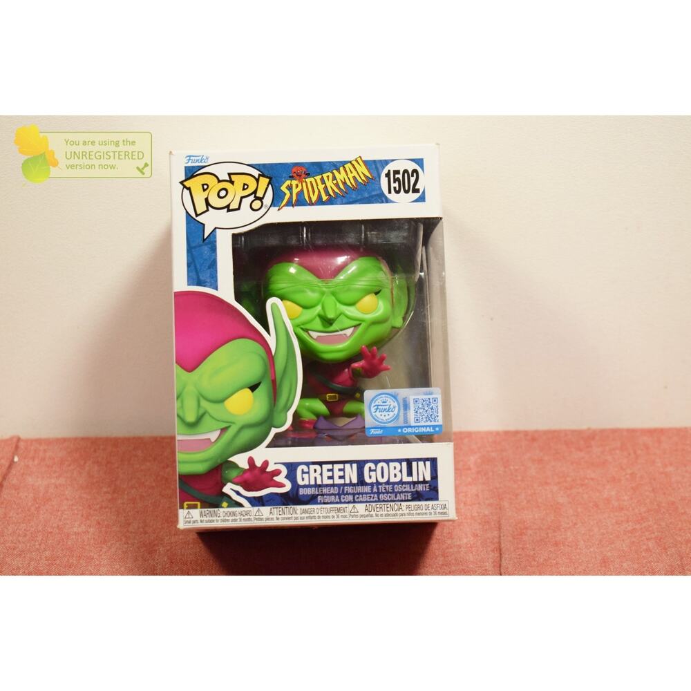Funko POP! Marvel: Spider-Man TV Green Goblin Figure #1502